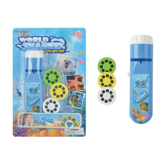 CNKOO Projection Flashlight Best Gift Projectors Toys for Kids Children (Animal World)