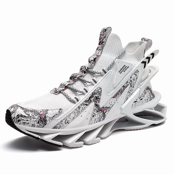 [Breathable Sneakers] Men's Breathable Sneakers  | Running Gym Casual | Lightweight Shock-Absorbing