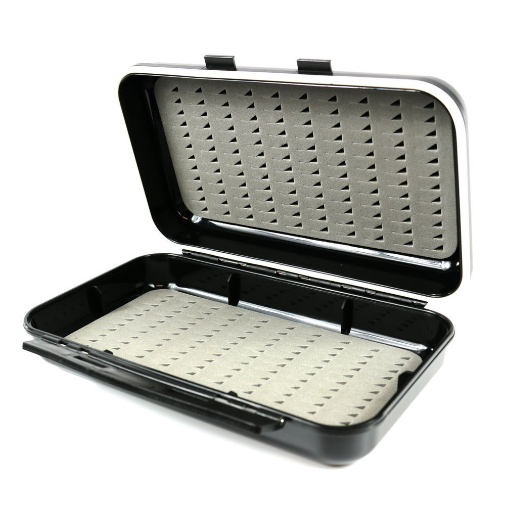 Fly Box--Large Fishing /"Go To/" Fly Box with Swing Leaf Center