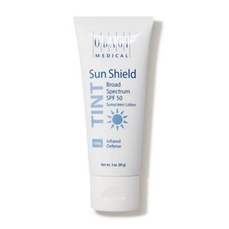 Shelter Tinted Sunscreen - Obagi Sun Shield Broad Spectrum, Cool, SPF 50 3 Oz