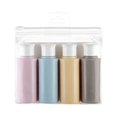 thumbnail image 1 of Juego de botellas vacías de viaje, botella dispensadora de viaje de 4 piezas, dispensador de líquido portátil, botellas recargables de tamaño de viaje, rendimiento inigualable, 1 of 9