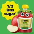 thumbnail image 4 of Mott's No Sugar Added Applesauce, 3.2 oz clear pouches, 20 pack, 4 of 20
