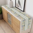 thumbnail image 4 of Spring Flowers Table Runner - 90 Inch Long, Kitchen Dining Table Runner Dresser Scarves, Farmhouse Botanical Floral Wildflowers Farmhouse Decor for Coffee Tables Wedding Party Banquet, 4 of 8