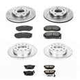 thumbnail image 3 of PowerStop Front and Rear Z23 Evolution Sport Carbon-Fiber Ceramic Brake Pad and Drilled & Slotted Rotor Kit Fits: HYUNDAI Select Models K164, 3 of 10