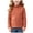 Orange, variant on Kids Mock Turtleneck Pullover Little Boys Girls Solid Color Fleece Shirts Lightweight Fall Winter Basic Layer Tops 2t 3t 4t 5t 6t 2-12 Years,Orange