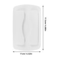 thumbnail image 2 of HOOWIFFY White Silicone Toaster Cover Protective Lid Lightweight Smooth Surface for Home Kitchen Appliance, 2 of 8