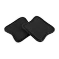thumbnail image 3 of 2 Almohadillas de Agarre, Guantes de Protección para Las Manos, Almohadillas de Levantamiento Antideslizantes, Accesorios para Dominadas, Fitness, Dep Negro, 3 of 8