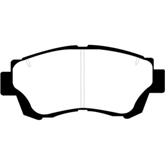 EBC Brakes Yellowstuff 4000 Series Street and Track Brake Pad Set