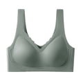 thumbnail image 2 of Ashirexll Push Up Bra, Plus Size Bras for Women, Seamless Bra Wireless Thin Breathable Soft Support, 2 of 5