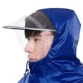 thumbnail image 4 of Poncho de Pluie Imperméable pour Vélo, Capes de Pluie Légères, Compactes et Réutilisables pour Adultes, 4 of 9