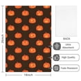 thumbnail image 2 of 6 Pcs Funny Kitchen Towels,Brown Halloween Pumpkin Faces Microfiber Dish Towels,Kitchen Tea Towels,Kitchen Towel Set (18" X 26"), 2 of 7