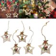 thumbnail image 1 of Accesorios Decorativos 4 Uds. Colgantes Campana Navidad Regalo para Fiesta en Casa, 1 of 9