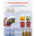 thumbnail image 4 of KFFKFF Chilled Condiment Server Caddy with 5 Compartments, Ice-Cooled Serving Tray with Individual Lids, Plastic Garnish Organizer for Taco Bars, Parties, Home, and Restaurant Use, 4 of 9