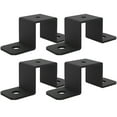 thumbnail image 1 of Mosiee Square Pipe Clamp Bracket Set 2Pcs Or 4Pcs Resistant For Sturdy Railings And Pipe Connections In Various Projects, 1 of 5