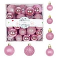 thumbnail image 4 of Horivan 28PCS Christmas Tree Baubles Shatterproof Plastic Ornaments for Home Party Decor Holiday Wedding Festive Decorations, 4 of 7