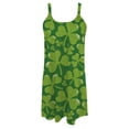 thumbnail image 3 of SMihono Robe Maxi Bohème d'Été pour Femmes Grande Taille Mode pour Femmes Aguichant Sans Manches Mignonne Ourlet Imprimé Dessin Animé Ample Robe de Plage Robe Évasée de Plage, 3 of 4