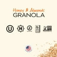 thumbnail image 3 of Avelina Granola Honey & Almonds | 100% Gluten Free | Crunchy and Nutritious Blend for a Healthy Snack or Breakfast, 4-Pack (12.3 oz Bags), 3 of 5