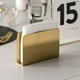 thumbnail image 1 of Servilleteros dorado Tarjetas de estante Toalla Caja de pañuelos rústica moderna Dispensador Etters Notas para encimeras de cóctel Bar Soledad Servilletero, 1 of 10