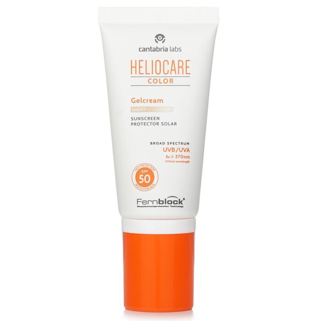 Protector solar Heliocare Color Gelcream SPF50 Light, 50 ml