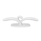 thumbnail image 2 of Inteprter Cable Tidy Wrapper Clip Home Office Professional Cord Fixator Small Tabletop Wire Storage Winder Wires Holder Accesorio Verde Almacenamiento y organización del hogar Blanco, 2 of 6