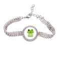 thumbnail image 1 of Animales de mascota Pulsera de tobillera de cadena de tenis, joyería de diamantes, 1 of 3