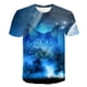 thumbnail image 4 of Camiseta con estampado 3D de dos gatos para hombre y mujer, camisa de manga corta, XXS, verano, 2021, 4 of 4