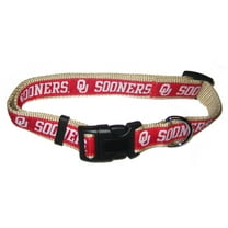 Pets First College Oklahoma Sooners Pet Collar, 3 Sizes Available, Sports Fan Dog Collar - Medium
