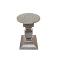 thumbnail image 4 of BingLTD - 28" Tall Brushed Brown Chelsea Square Pedestal Table Base (WH-Chelsea28-WB-Brown), 4 of 4