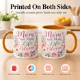 thumbnail image 3 of Mom Coffee Mug, You Make Life Bloom Cup, Floral Mother Gift from Daughter Son, Birthday Mother’s Day Present, Ceramic 11 Oz Mug, 3 of 4