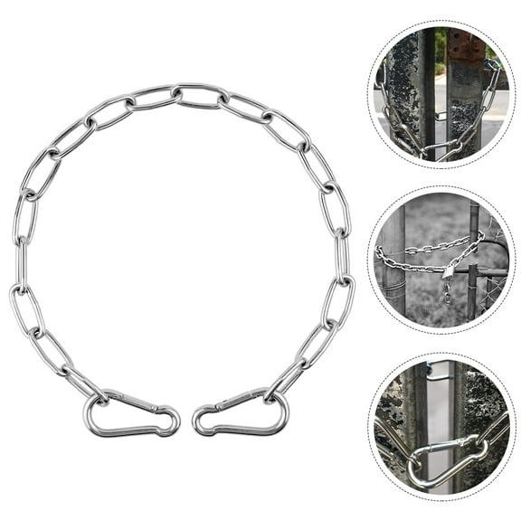 ELAYARD Gate Locks Shed Lock Latch Silver Stainless Steel 1Pack