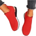 thumbnail image 2 of Domzle Running Shoes for Men Womens Tennis Gym Walking Slip On Sports Sneakers | Comfortable丨Lightweight丨Breathable Material丨Workout丨Fashion丨Athletic丨Machine 丨Non Slip Red, 2 of 6