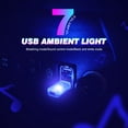 thumbnail image 3 of Lámpara De Ambiente De Coche Usb, Luz Nocturna Colorida, Lámpara Led Decorativa Automotriz, Lámpara De Ambiente De Coche Yuarrent VI011029-00, 3 of 6
