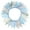 Blue, variant on Vintage Flags Pennant Floral Flower Fabric Bunting Banner Triangle Personality Wedding Birthday Party Decoration Garden Banner