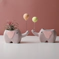thumbnail image 2 of Flowerpots with Dish Ceramic, Cactus Flower Pots Mini Various Ceramic Flower Pots Flower Pots Succulent Flower Pots New Ideas, Flower Pots, 2 of 5