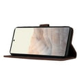 thumbnail image 5 of Nalacover Retro Wallet Case for Google Pixel 6A, Premium PU Leather Shockproof Case with Card Slots Holder Kickstand Magnetic Clasp Phone Cover Vintage Design Wrist Strap Flip Folio Case,Coffee, 5 of 8