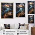 thumbnail image 4 of Designart "Scenic Spot in Beautiful Beijing Cityscape I" Cityscapes Floater Framed Canvas Print, 4 of 7