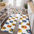 thumbnail image 2 of Pioneer Flower Floral Print Pattern Kitchen Rugs Sets Of 3,Kitchen Runner Rugs Non Skid Washable,Decorative Kitchen Floor Mats for Kitchen,Sink,Laundry,17X30 Inch + 17X47 Inch + 17X59 Inch, 2 of 6