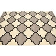 thumbnail image 5 of Multicolored Trellis 5X8 Hand-Tufted Modern Rug, 5 of 11