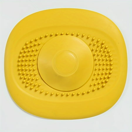 

SHENZHXULIZX Silicone Anti-Clogging Floor Drain - Premium Bathroom Fixture with Hair Catcher Bath Stopper Plug Sink Strainer and Filter - Effective Drains Faucets Showers and Acces