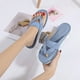 thumbnail image 4 of Sandalias de mujer de talla grande, zapatos retro ligeros, chanclas de masaje, pantuflas de cuña de fondo suave Wmkox8yii  ytu5155, 4 of 9