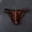 c01Brown, variant on Men's Brief Underwear Lace See Through Underpants Jacquard Mesh Breathable Low Waist U Convex Pouch Underpants Red M