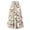 Beige, variant on Women's Floral Print Maxi Skirt, High Waist Drawstring Tiered Flowy Skirt, Lightweight Boho Skirt for Beach, Music Festival and Summer,Pink,M