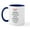 White/Navy Inside, variant on CafePress - Emerson's Success Mug - 11 oz Ceramic Mug - Novelty Coffee Tea Cup