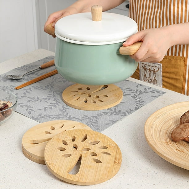 Aparatos de cocina, Accesorios de cocina, Utensilios de cocina, Utensilios de cocina, Mantel individual redondo ahuecado con aislamiento, Mantel de mesa, Mantel aislante, Mantel antiescaldaduras, Mant