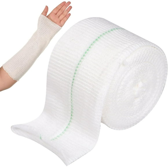 shiyou-Tubular Bandage Elasticated Tubular Bandages Washable Support Sprain Bandage Conforming Retention Bandages for Small Limbs Wrist Elbow 5CM X 5M