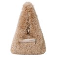 thumbnail image 1 of Bolso Mano Axila Hobo Fluffy Furry Fuzzy para Mujer Otoño Invierno, 1 of 9