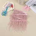 thumbnail image 4 of Art Supplies Soarer, ribete de plumas de avestruz rosa, 2 yardas, 13 a 18 cm, 4 of 7