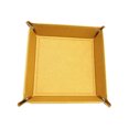 thumbnail image 4 of Square/Hexagonal Tray Bar Nightclub Game Board Folding Tray PU PU Leather Plate Desktop Storage Box, 4 of 7