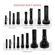 Ledlenser P7R 2000 Lumens Rechargeable LED Flashlight, IP68 Waterproof, USB-C