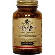 Solgar Vitamin E 268 MG (400 IU) Mixed Softgels (d-Alpha Tocopherol & Mixed Tocopherols) 1 ea